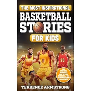 The Most Inspirational Basketball Stories For Kids Audiolibro Por Terrence Armstrong arte de portada