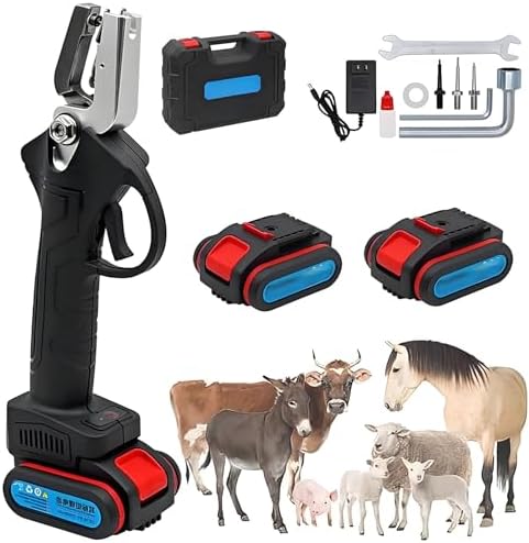 Ear Tagging Tools Ruminant Amazon.com : Upgraded Cordless Livestock Ear Tag Applicator Tool ...