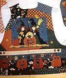 Halloween Vest Which Witch & The Who Fabric Panel By Leslie Beck
