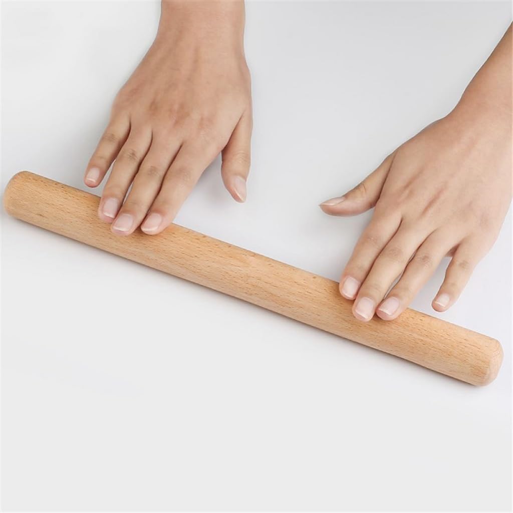 Kitchen Wooden Rolling Pin Cooking Baking Tools Accessories Crafts Fondant Cake Decoration Dough Roller