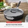 GreenPan x Bobby Flay 4.5QT Nonstick Saute Pan with Glass Lid, PFAS-Free Diamond Ceramic, Induction Suitable, Stay-Cool Silicone Handle, Easy Clean Dishwasher & Oven Safe, Black #4