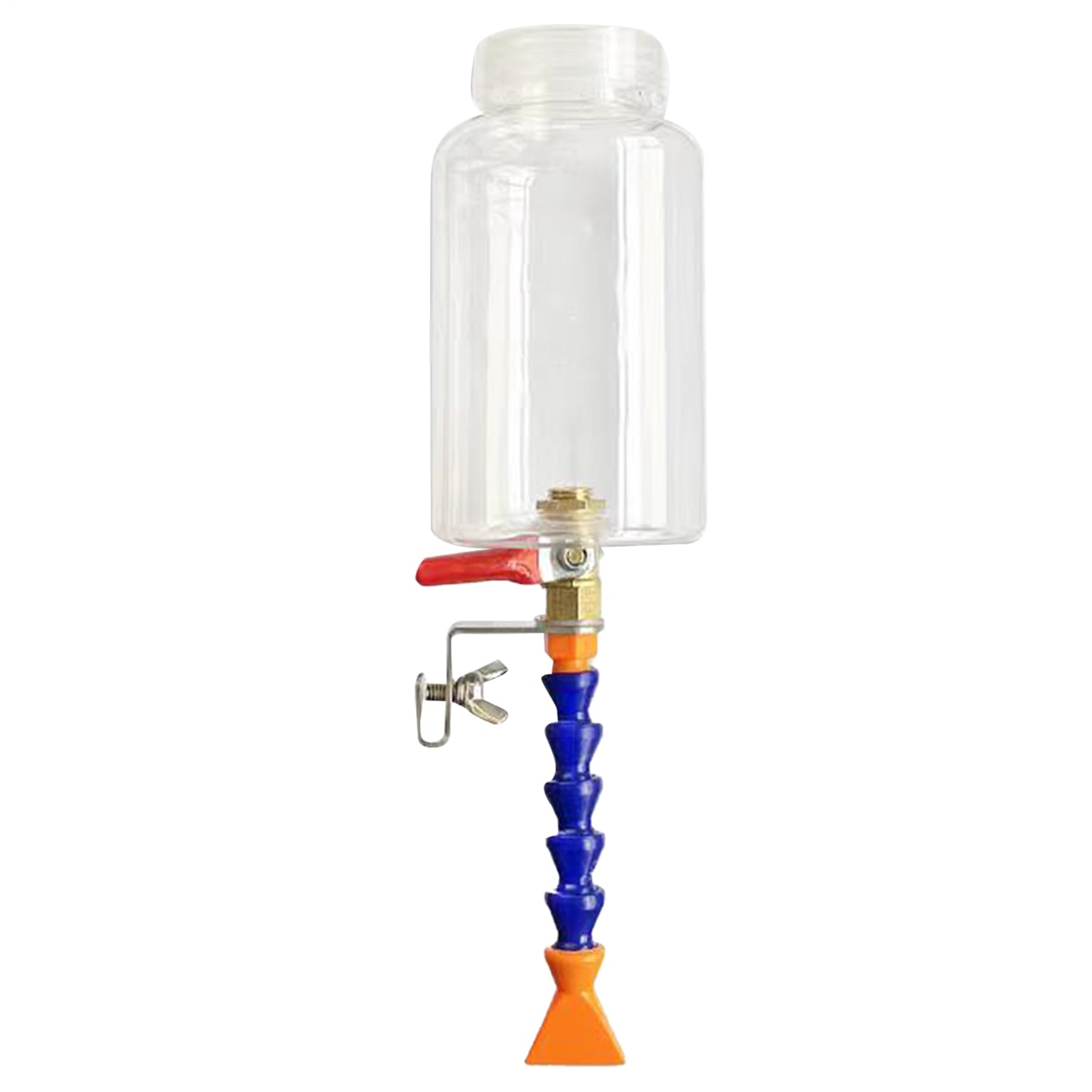 Pulvérisateur d'eau pour machine de découpe, dépoussiérant pour machine de découpe – Système de brumisation haute précision avec embout collecteur de 500 ml pour atelier de fraisage et de meulage