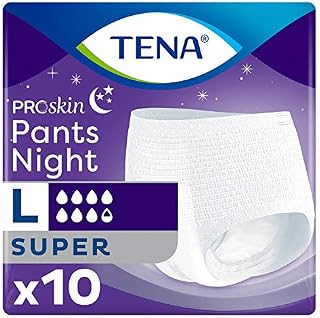 Tena Pants Super Night - Large - Pack of 10