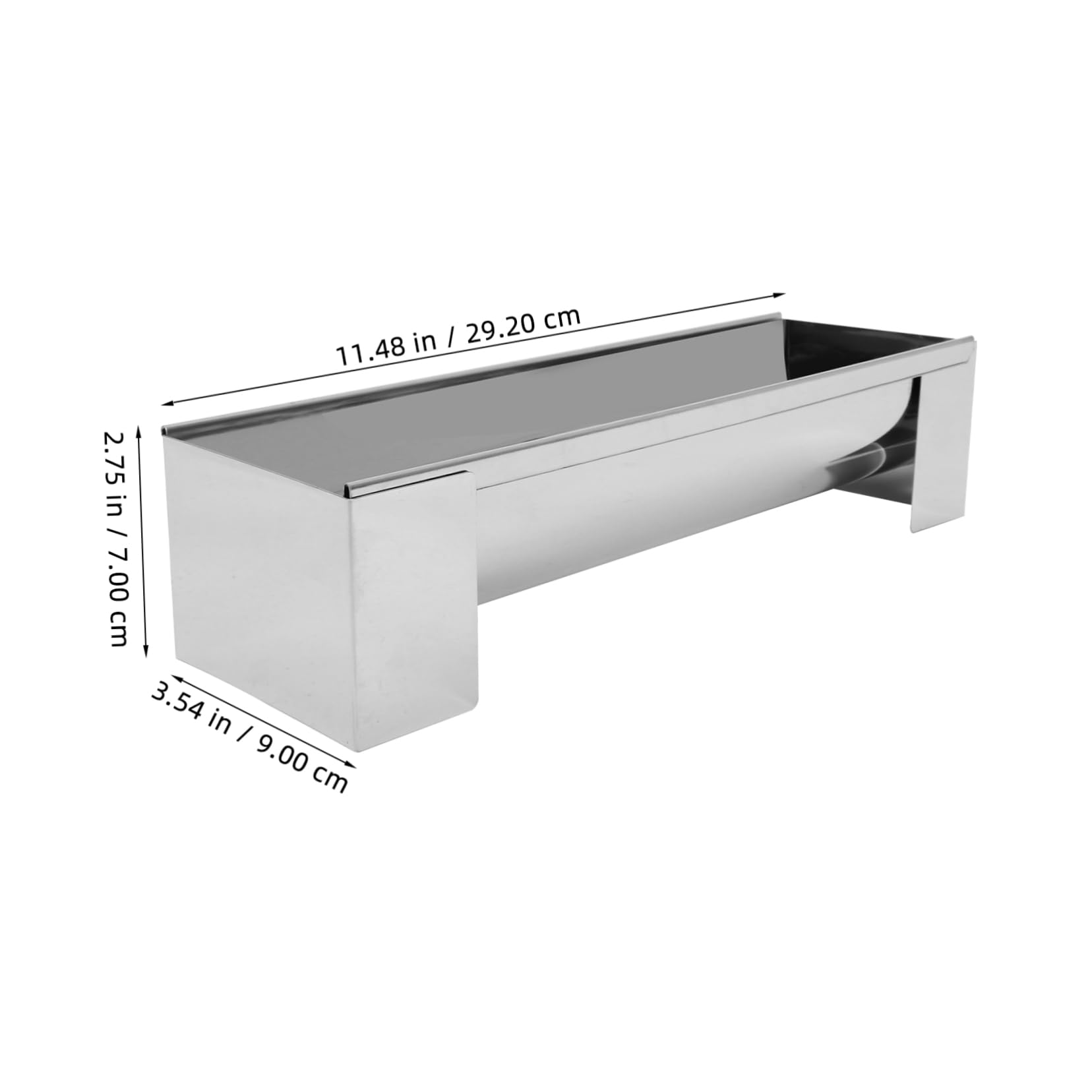 Alipis Lot De 5 Moules À Gâteaux en Acier Inoxydable en Forme De U Outils De Cuisson Polyvalents pour Un Usage Domestique