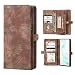 Produktbild Galaxy Note 10 Plus Hülle Brieftasche Handyhülle Abnehmbar Multifunktional Leder Folio Flip Kartenfach Wallet Schutzhülle Tasche Case Cover Für Samsung Galaxy Note 10 Plus/Note 10+/5G,Braun