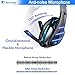 Beexcellent - Auriculares para Videojuegos para PS4, Sonido Surround Bass, con micrófono...