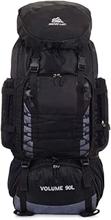 Dalada - Zaino da trekking da 90 l, impermeabile, da viaggio, campeggio, trekking, leggero, per ciclismo, pesca, alpinismo, sci, arrampicata e sport all'aria aperta