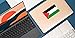 Palestine Flag Decal - Durable Palestinian Flag Sticker for Car, Laptop, Water Bottle Flag of Palestine (2, 5x3 inch)