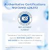 Waterdrop C33 Ice Maker Water Filter, Replacement for GE Profile Opal Nugget Ice Maker Filter, P4INKFILTR, with Ring Pull, NSF 42&372 Certified, 3 Pack