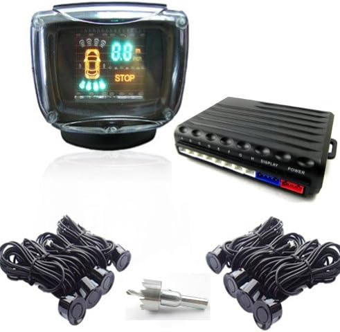 Vfd Display Backup Radar Car Parking Sensor-8 Sensors P6487b