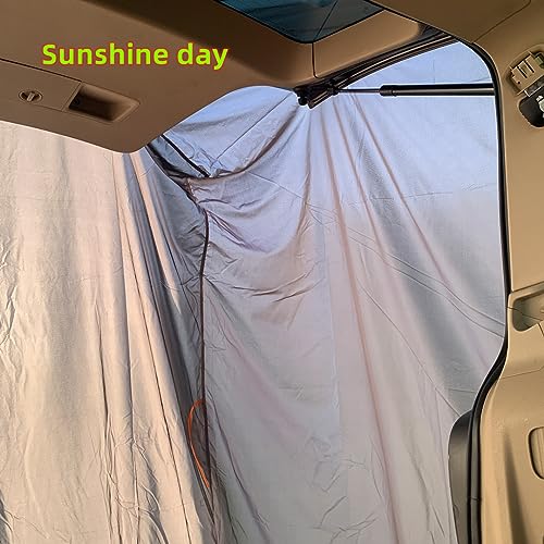 SUV Tent Tailgate Shelter Privacy Room 4.9ft x 4.9ft x 7.5ft - Image 6