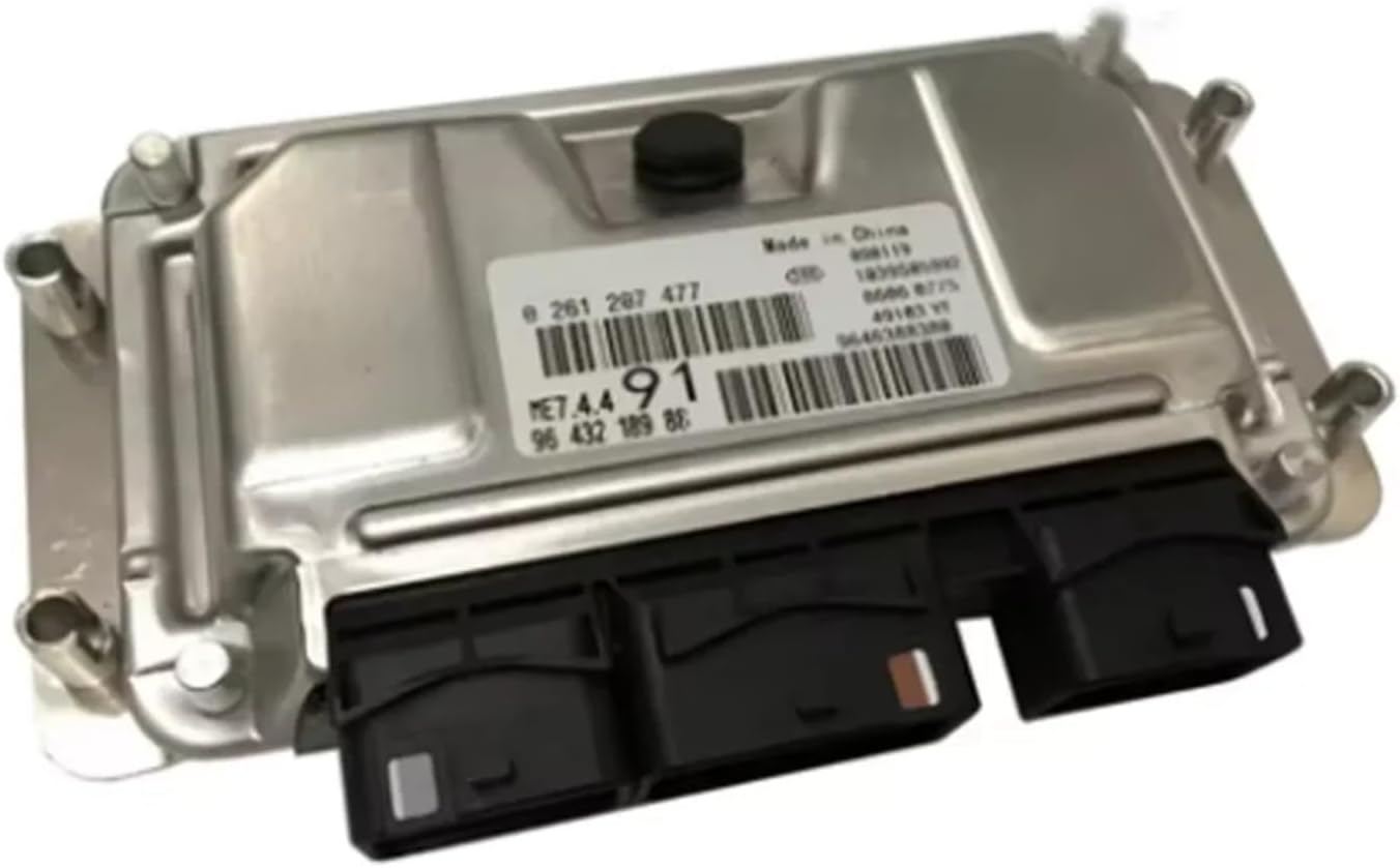 9643218988 0261207477 Car Engine Computer Electronic Control Module Ecu Me7.4. Compatible With Peugeot 206 207 307 Citroen C2 C3