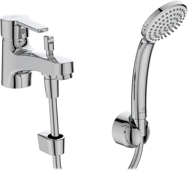 Ideal Standard Calista Single Lever Bath Shower Mixer Tap, B1958AA,Chrome