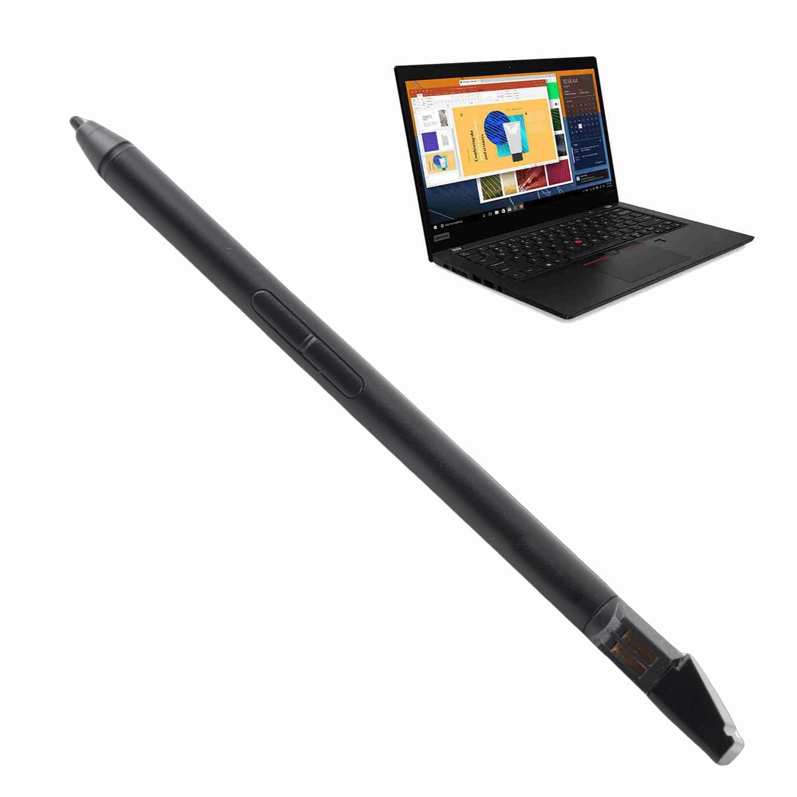 Penna Stilo per ThinkPad X390 X13 Gen con sensibilità Alla Pressione 4096, 2 Pulsanti Personalizzabili, Lega di Alluminio Premium, Penna Tablet Compatibile per Disegnare e Prendere Appunti