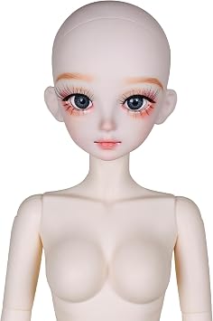 1/3 BJD Doll White Skin Customized Doll Body 60cm 24Inch Hand Painted Movable Ball Jointed SD Dolls PVC DIY Anne