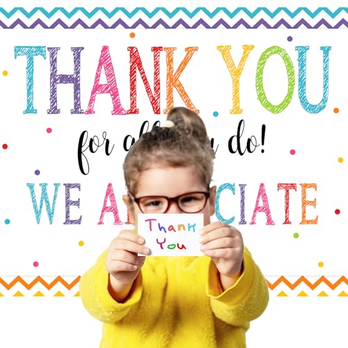 Ticuenicoa 5x3ft Thank You Banner Thank Youfor All You Do Backdrop by Ticuenicoa - Used condition - Image 3