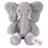 Vermont Teddy Bear Stuffed Elephant - Oh So Soft Elephant Stuffed Animal, Plush Toy, Gray, 18 Inch
