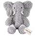 Vermont Teddy Bear Oh So Soft Elephant Stuffed Animals Plush Toy, Gray, 18"