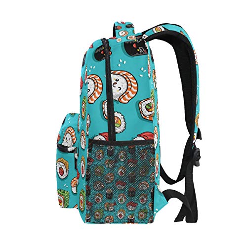 Sushi Kawaii Zaino Giapponese Impermeabile Scuola