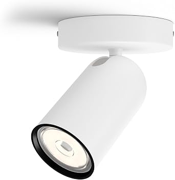 Philips myLiving Pongee Tavan/Duvar Beyaz Spot Lamba GU10 Duy (Ampul birlikte verilmez) [Enerji Sınıfı A]