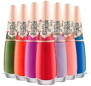 Coleção de Esmaltes IMPALA Vegano Reconecte 7 cores