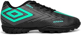 Chuteira Society Umbro Ultraskin Preto/prata/verde Limão U01fb036-186-38