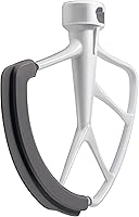 Vista 10 de 4,5-5 Quart Flex Edge - Batidora para cocina, soporte para cabeza, mezcladores, color blanco, Blanco