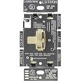 Lutron TG603PH-IV Electronics Toggler Preset 3-Way Dimmer, Ivory