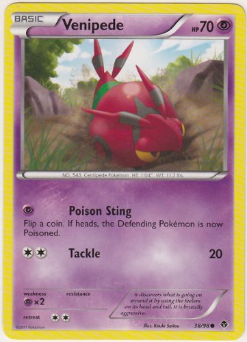 Pokemon - Venipede (38) - Emerging Powers
