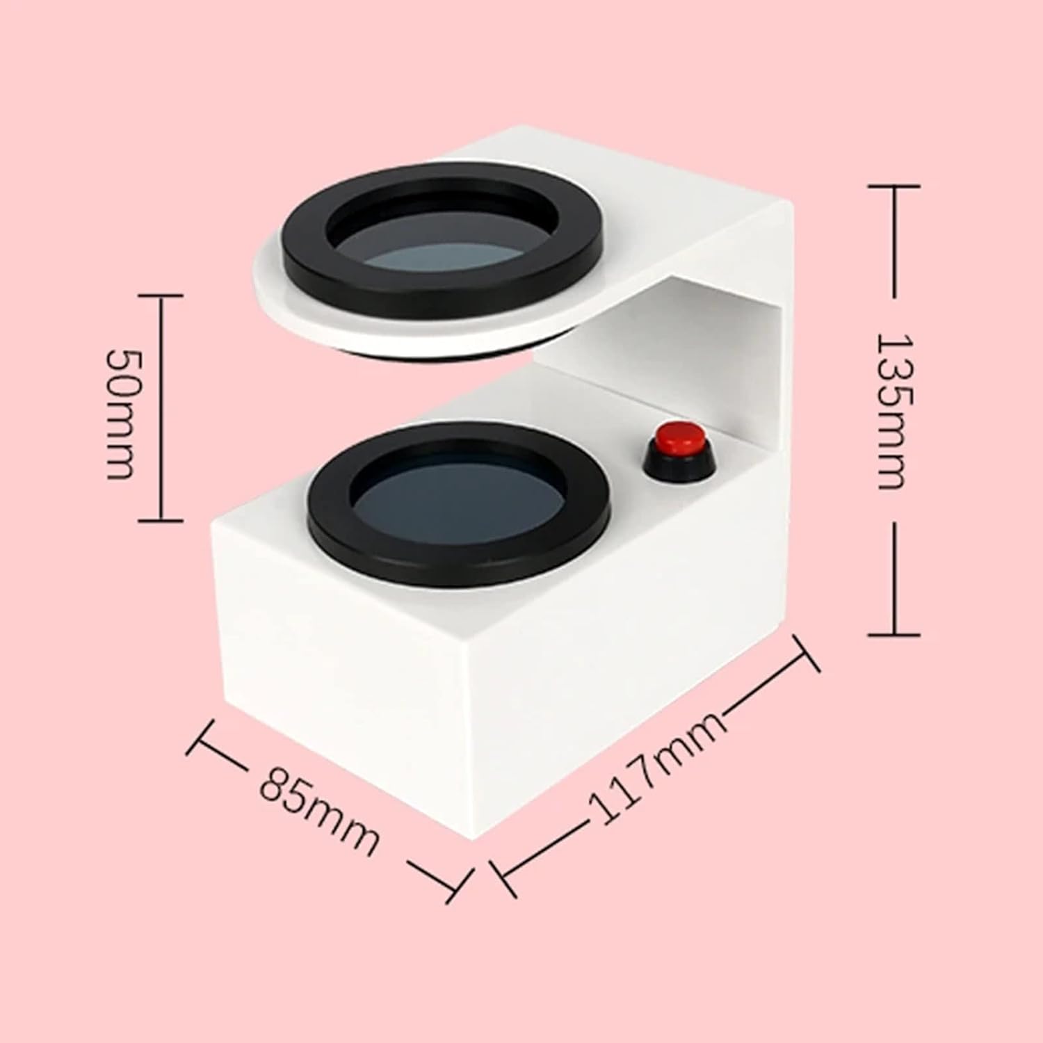 LY-15 Lens Stress Detector Tester Optical Polariscope Finished Glasses Lens Stress Tester Detector Measurer 110V/220V
