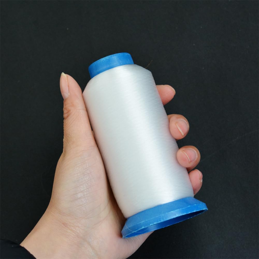 1 PC Nylon Sewing Thread Nylon Invisible Thread Fishing Line for Quilting Make Wigs Sewing Beading DIY Handmade (0.12mm Clear)