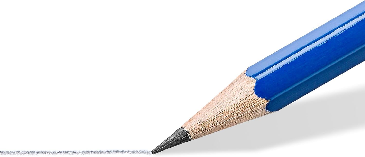 STAEDTLER Norica Bleistift-Set, 50 Bleistifte + 50 Radiergummis + Spitzer, 4 Stück | Vorgespitzte, #2 HB-Bleistifte, Doppellochspitzer, bruchfeste Mine, Schulpackung