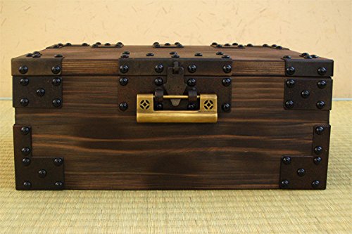アンティーク千両箱 Amazon | しのびや 千両箱 小判千両セット 職人手作りの重厚な千両箱と
