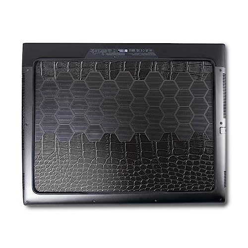 Image of MightySkins Skin Compatible with Alienware M18 R1 (2023) Full Wrap Kit - Black Gator Skin | Protective, Durable, and Unique Vinyl Decal wrap Cover | Easy to Apply & Change Styles | Made in The USA