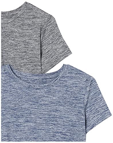 Image of Amazon Essentials Women's Active Quick Dry Tech Stretch Short-Sleeve Crewneck T-Shirt, Multipacks