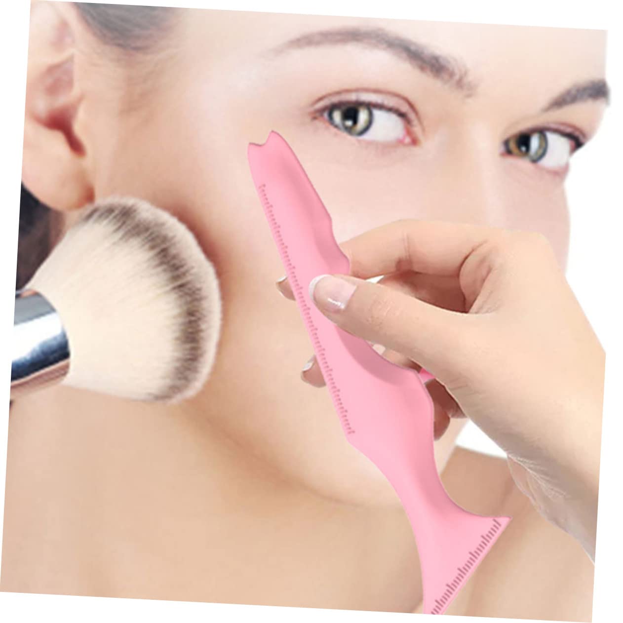 Healeved 10pièces Outils De Maquillage Stencils De Maquillage Pour Eyeliner à Paupières Et Sourcils Accessoires Pratiques Et Portables Pour Débutantes