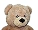 dutis Teddybär Bär 1m Hellbraun Kuschelbär 100 cm Teddy Plüschtier Kuscheltier