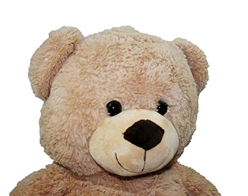 dutis Teddybär Bär 1m Hellbraun Kuschelbär 100 cm Teddy Plüschtier Kuscheltier