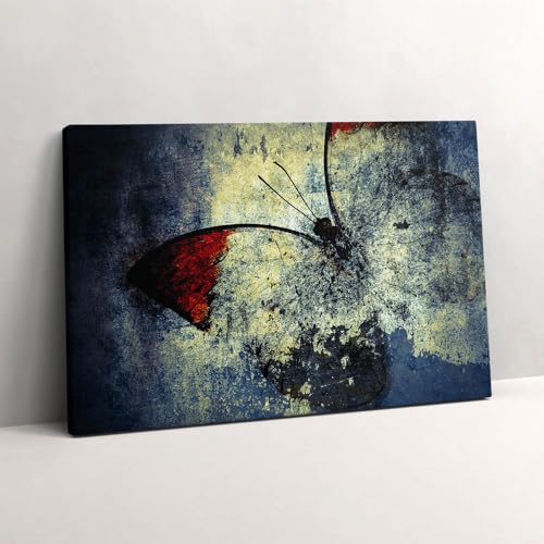 Tableau vintage papillon Wallfluent - Reveillez la nostalgie et la poesie de vos murs