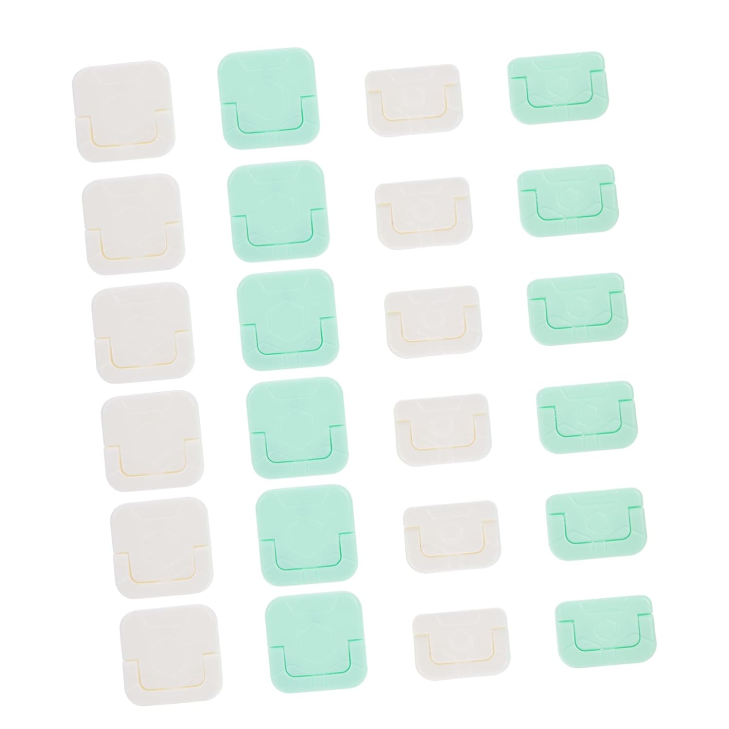 24pcs Socket Protective Childproof Electric Sleeves Socket Plugs for Safety Tight Fit Design Prevents Electrocution for Home Use