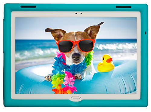 BobjGear Bobj Carcasa Resistente para Tablet Lenovo Tab 4 10 Plus (TB-X704V, TB-X704F, TB-X704L, TB-X704Y, MotoTab TB-X704A) (Turquesa)