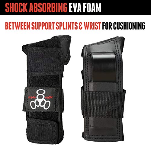 Triple 8 Saver Series Wristsavers (Black, Small) #TOP2