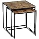 Vida Designs Brooklyn Beistelltische, Dunkles Holz, Nest of 2 Tables