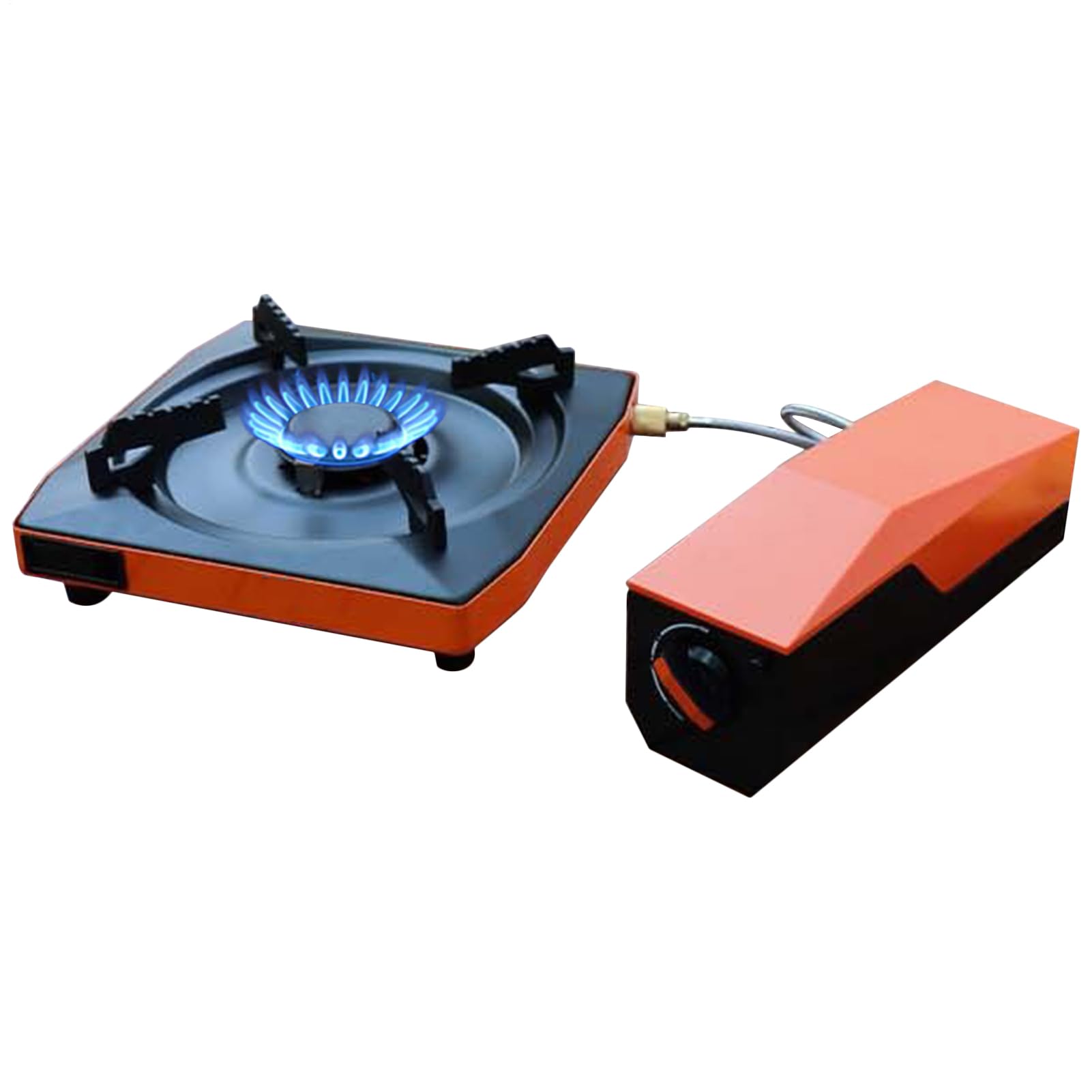 Prany Portable Camping Mały Palnik Do Gotowania Na Zewnątrz | Automatyczne Wyłączanie z Pokrowcem do Smażenia Grillowania Podróży Kuchni
