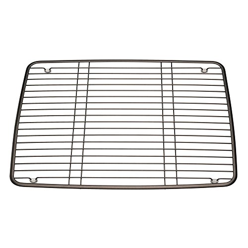 iDesign Axis Kitchen Sink Protector Grid - Large, Bronze