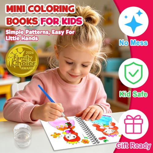 Image of ZMLM 24 Pack Coloring Books - Birthday Party Favors for Kids 4-8 Craft Gift