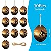 10Pcs Wooden Hanging Sign Mountain Bike in The Evening Wooden Ornament with Twine Egg Wood Discs for Crafts Hanging Decorations Wall Art DIY Listing for Wall Rustic Porch Decor #1