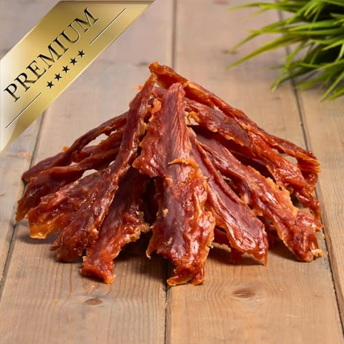 Lyra Pet® 5 kg Entenbrust | Kausnack von der Ente | Leckerli für alle Hunde | Proteinreicher Kaugenuss | Idealer Belohnungs- und Trainingssnack | Hundefutter im wiederverschließbaren Beutel
