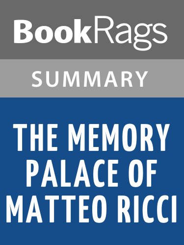 Summary & Study Guide The Memory Palace of Matteo Ricci by Jonathan D. Spence