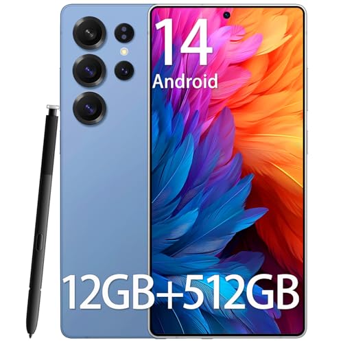 SUNSAMITO Unlocked Phones F25 Ultra, 12GB + 512GB, 5G Android